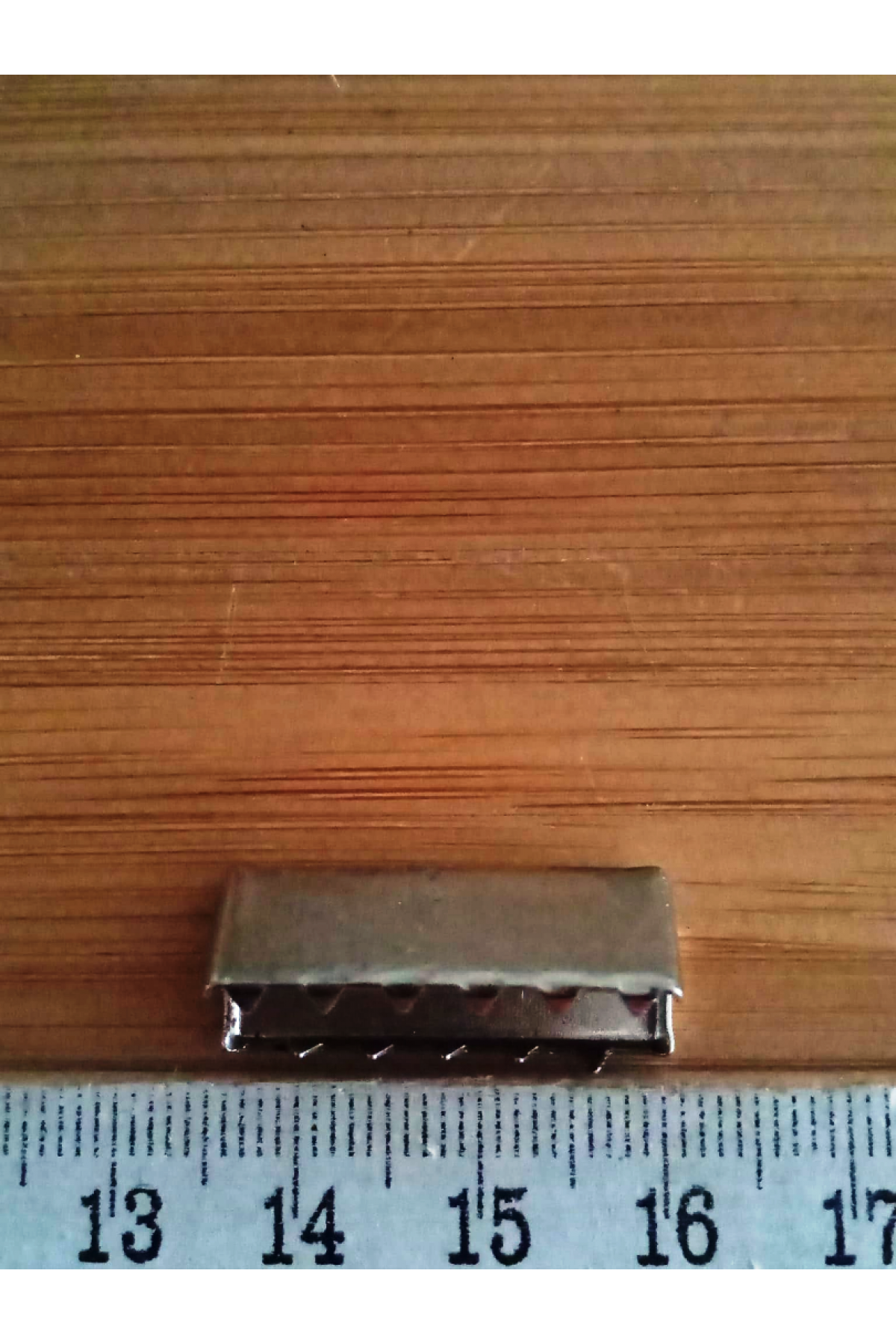 2.5 cm kemer ucu metal renk