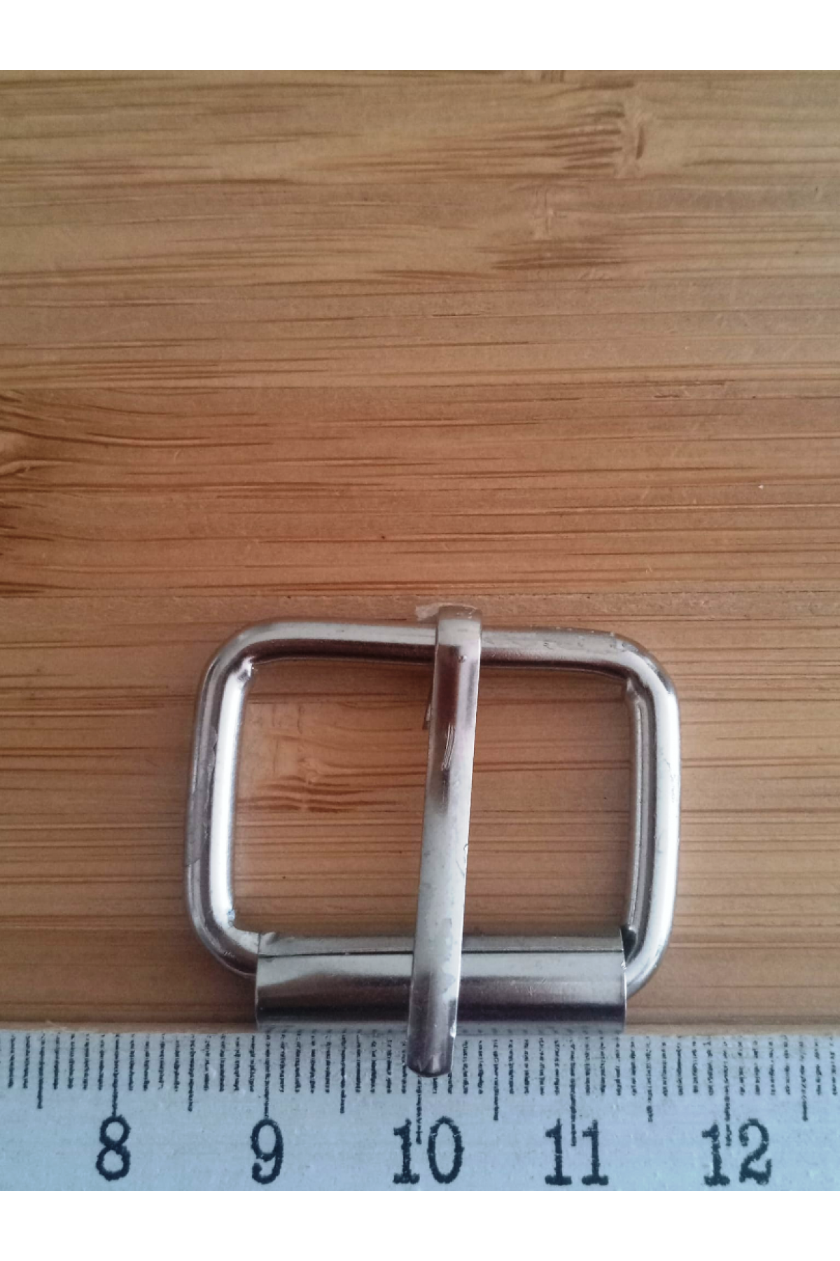 2.5 cm * 3.5 mm makaralı toka metal renk