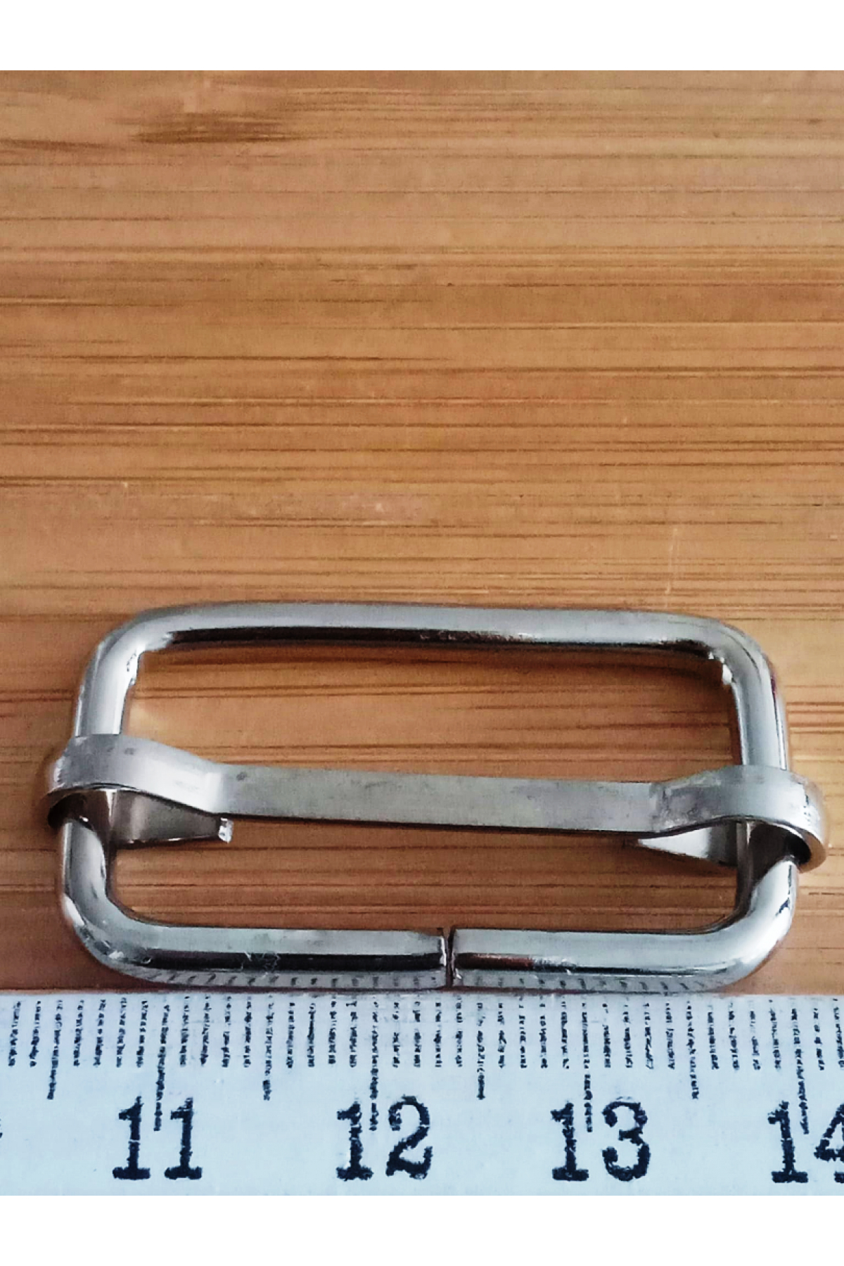 30 mm * 15 mm * 3 mm ayar tokası sürgü metal renk