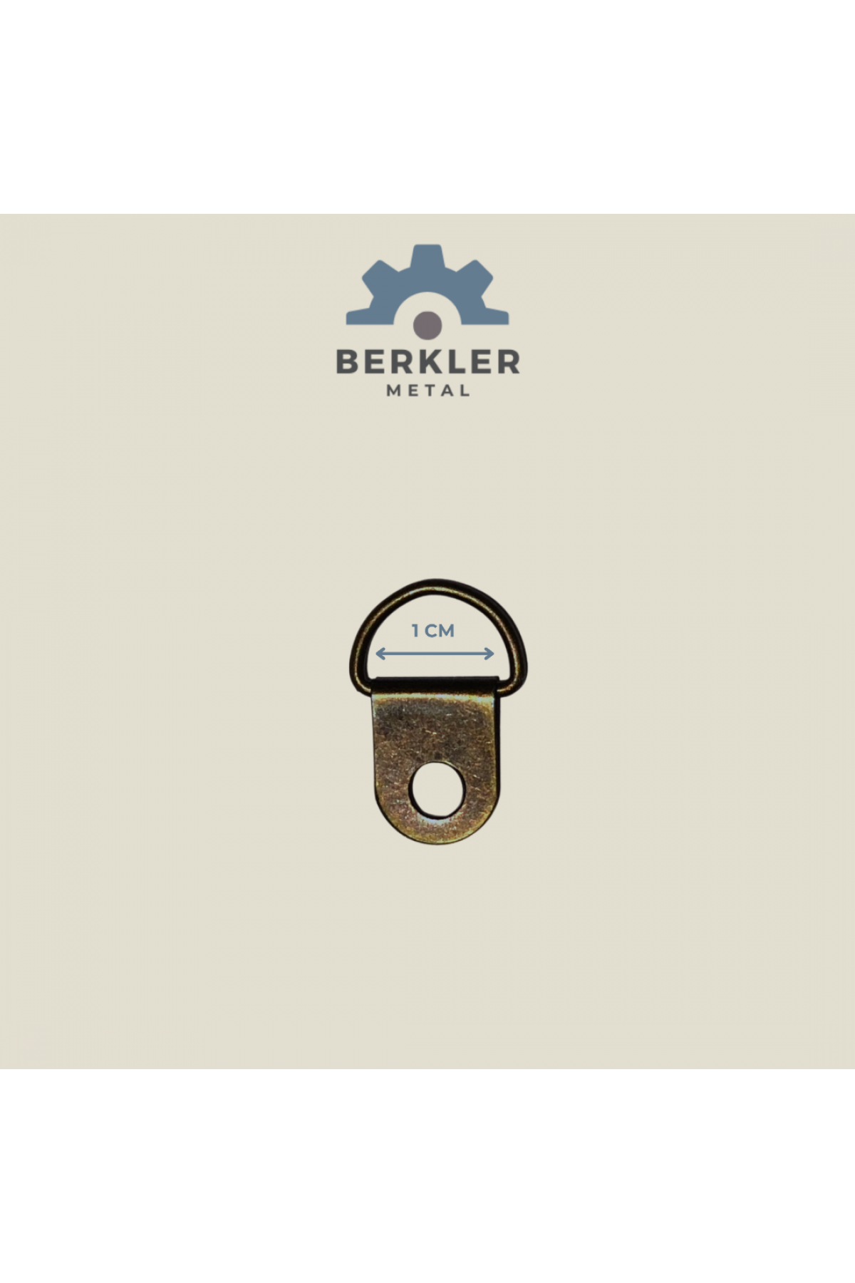 1000 adet 1 cm. rambo askı antik sarı renk