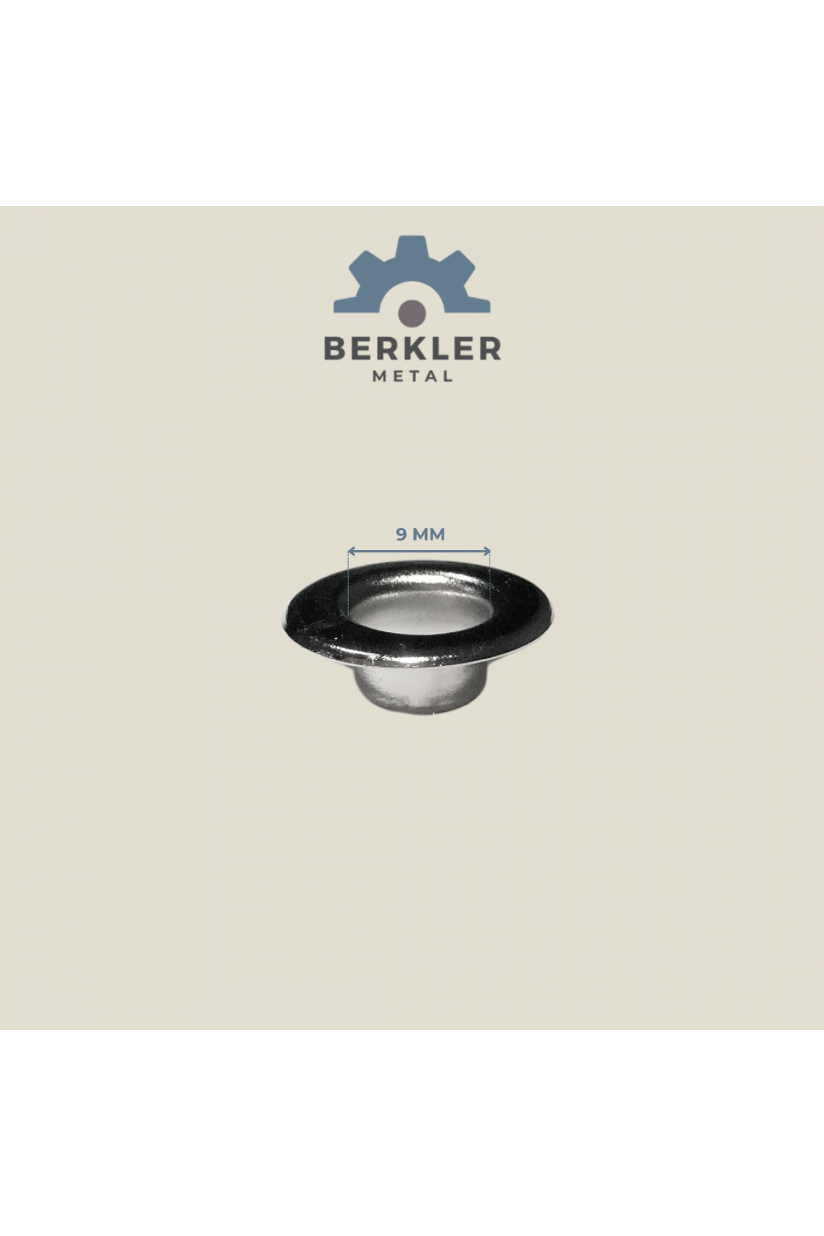 24 no kuş gözü 9 mm füme renk