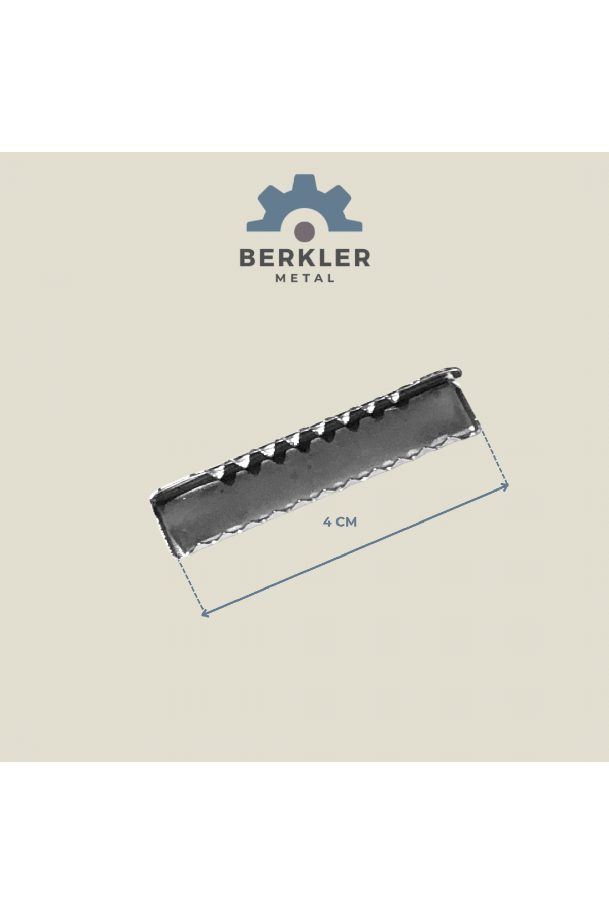 4 cm kemer ucu metal renk