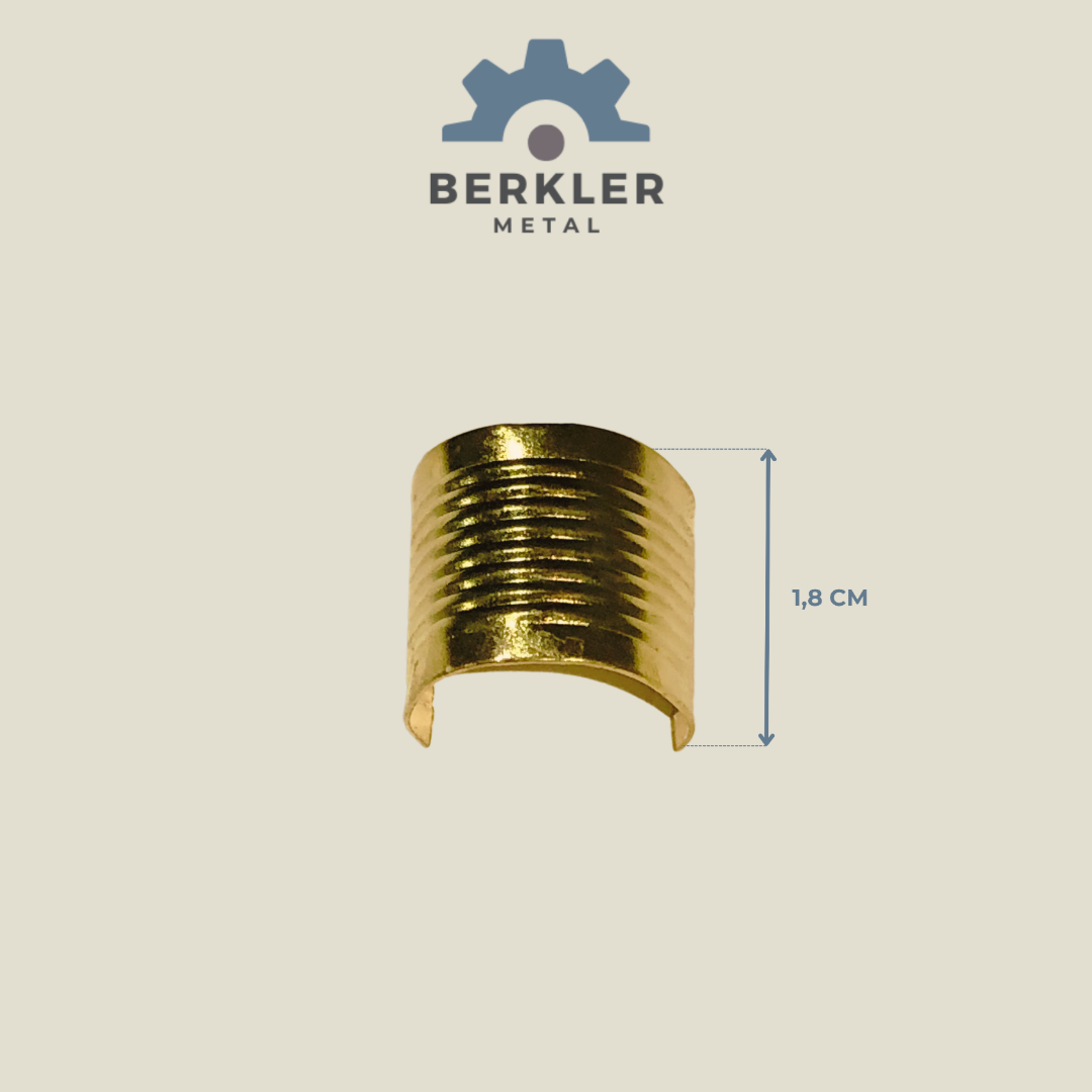 Büyük sıkma boğma kordon kapama 1,8 cm. sarı renk