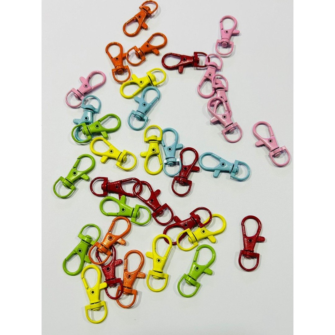 Renkli Metal Paris Kanca | Çanta ve Aksesuar İçin Dayanıklı Çözüm SARI