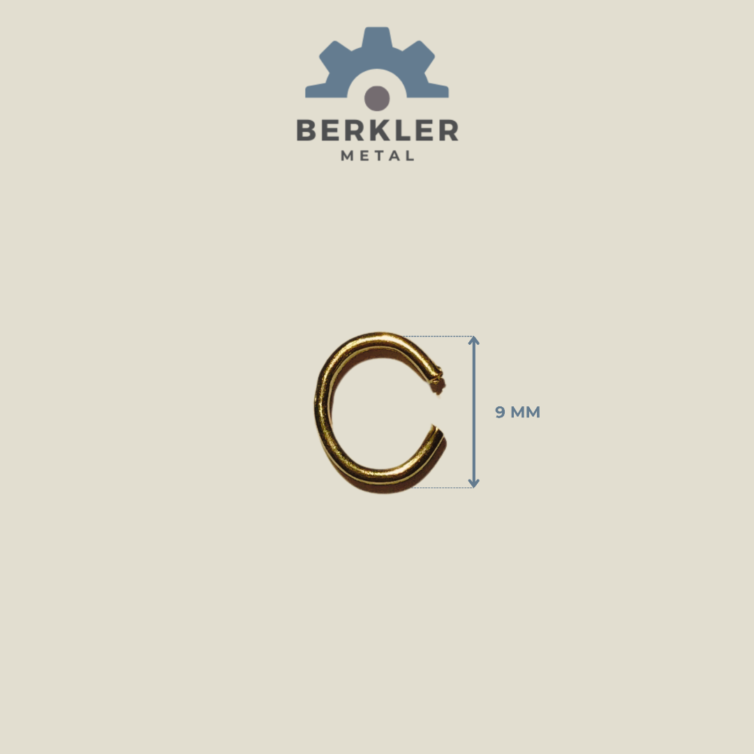 Yuvarlak Bağlantı Halkası sarı renk