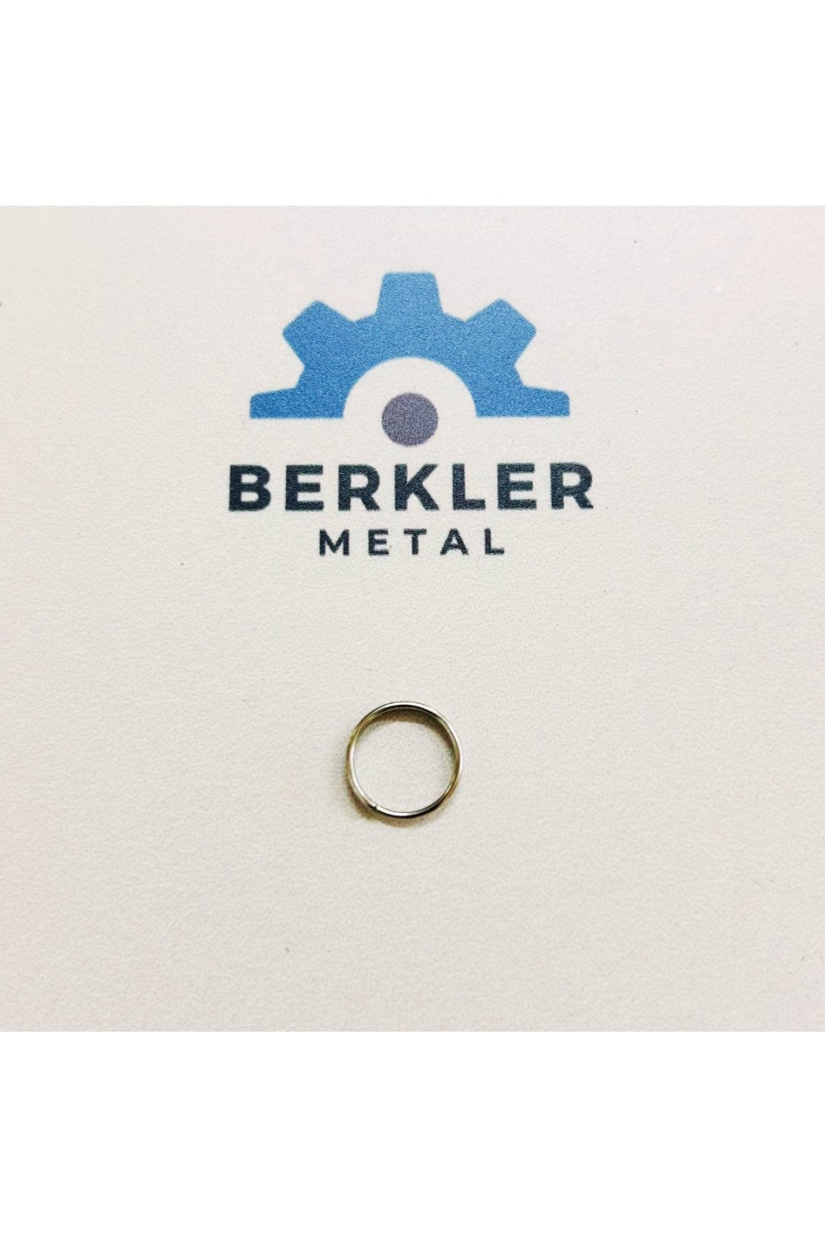 12 mm Çift Sargı Anahtarlık Halkası Metal Renk – Dayanıklı Anahtarlık Aparatı (Min. 1000 Adet)
