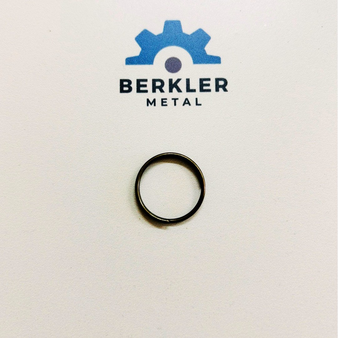 21 mm Tel Sargı Anahtarlık Halkası Antik Renk Metal – Dayanıklı Anahtarlık Aparatı (Min. 500 Adet)