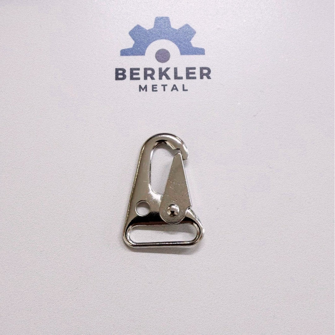 2,5 cm Tüfek Kancası – Metal Renk Karabina Askı Aparatı (4,4 cm)