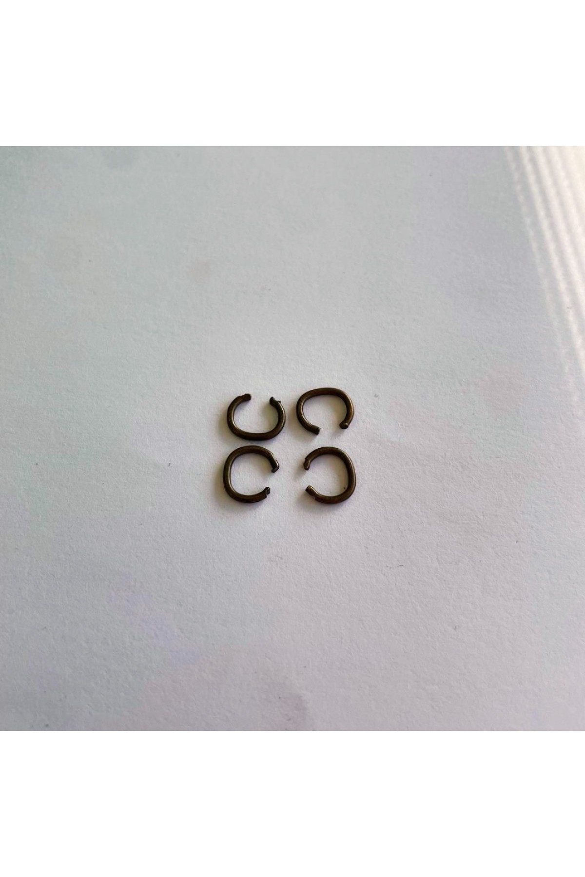 7x1.20mm Antik Renk Metal C Bağlantı Halkası (Minimum Alım: 1000 Adet)