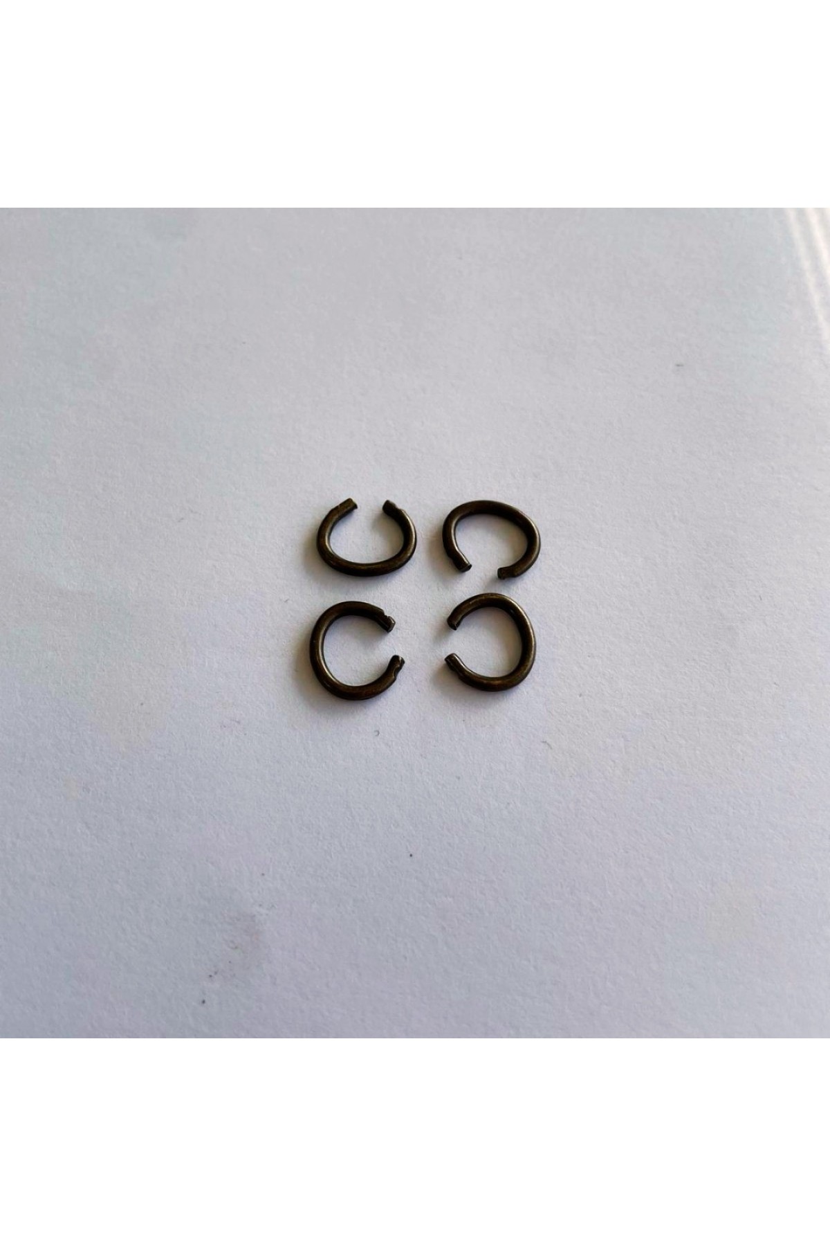 8x1.5mm Antik Renk Metal C Bağlantı Halkası (Minimum Alım: 1000 Adet)