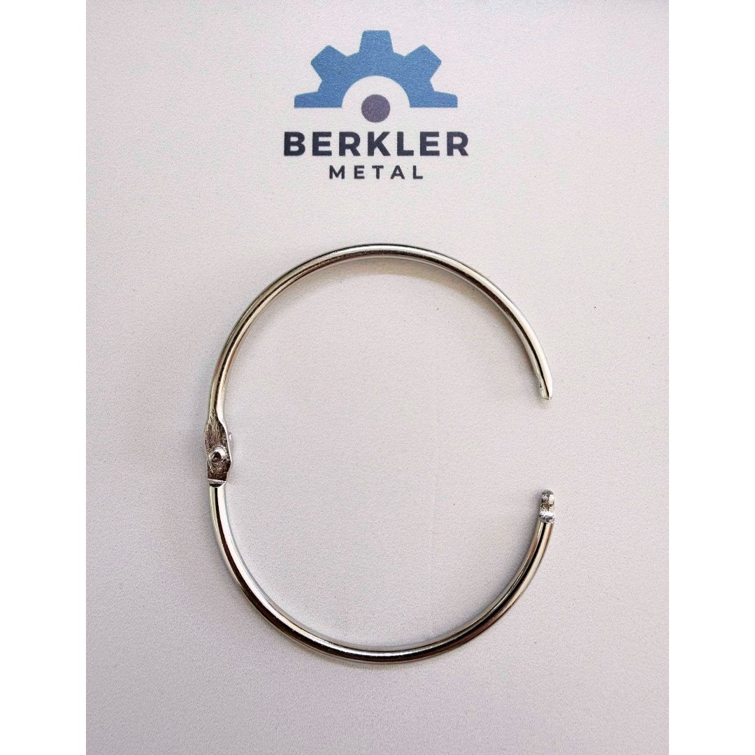 6,3 CM Kilitli Halka Ciltleme Halkası – Metal Cilt Halkası