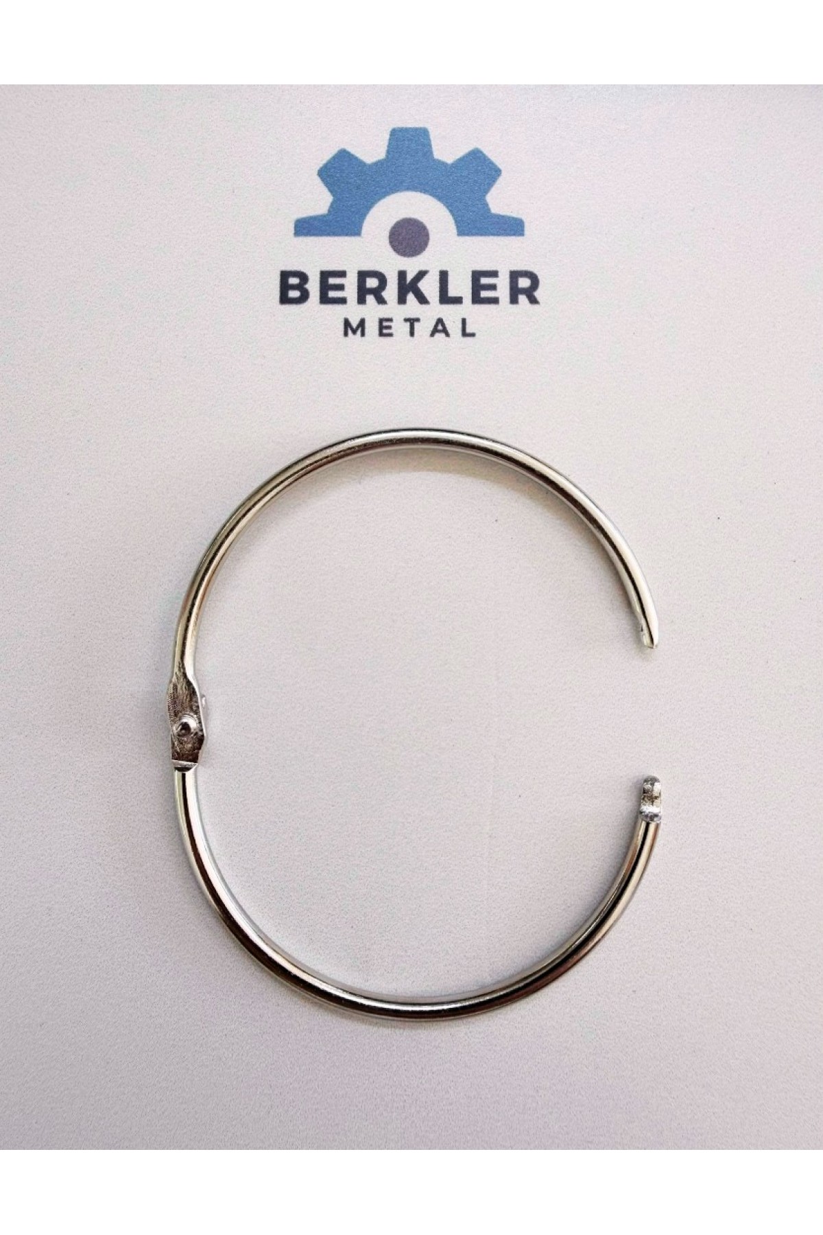 6,3 CM Kilitli Halka Ciltleme Halkası – Metal Cilt Halkası