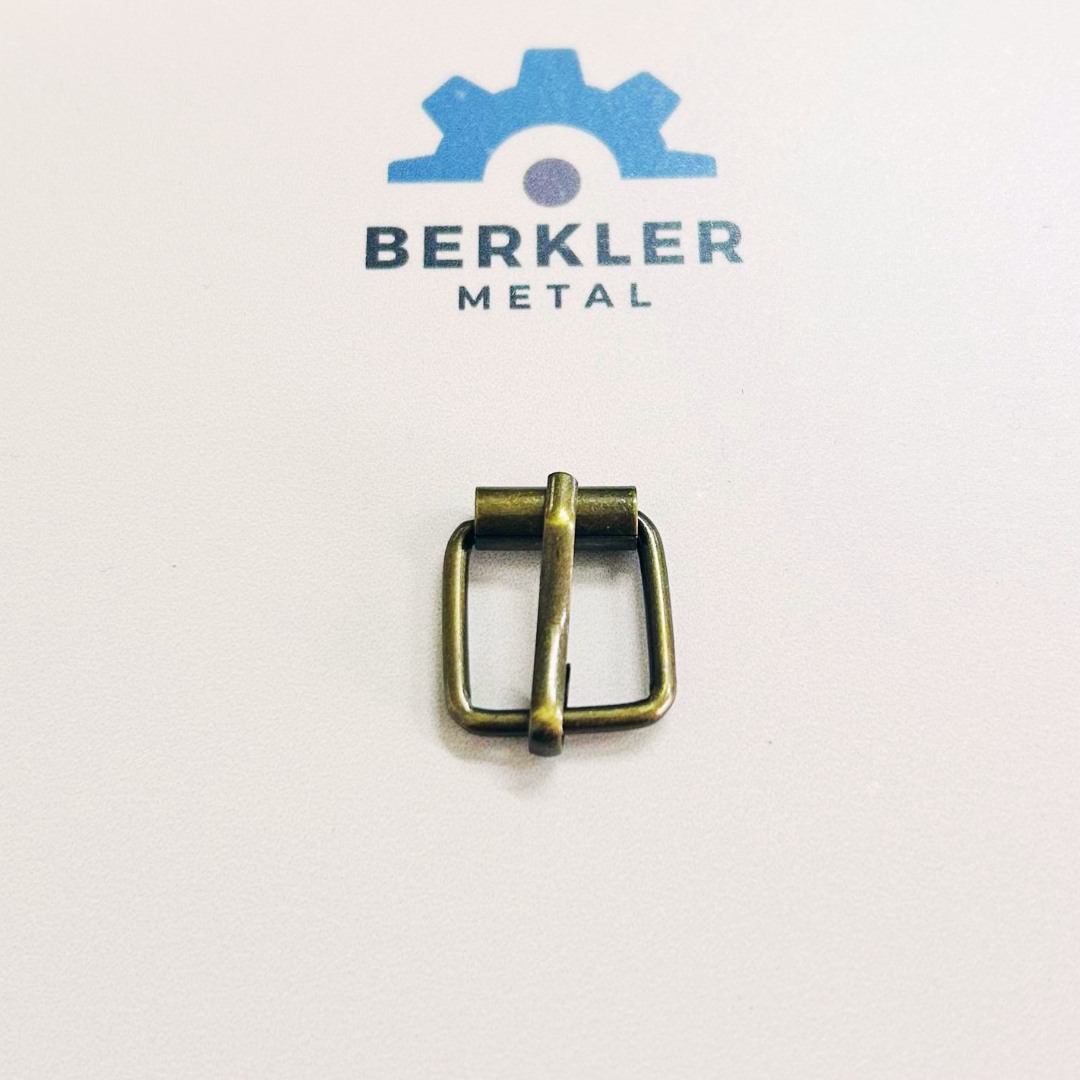 1,5 cm Makaralı Kemer Tokası 2,5 mm Antik Kaplama (100 Adet) - Berkler Metal