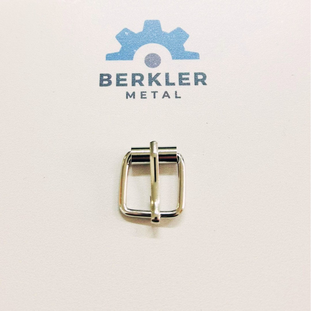 1,5 cm Makaralı Kemer Tokası 2,5 mm Nikel Kaplama - Minimum 100 Adet