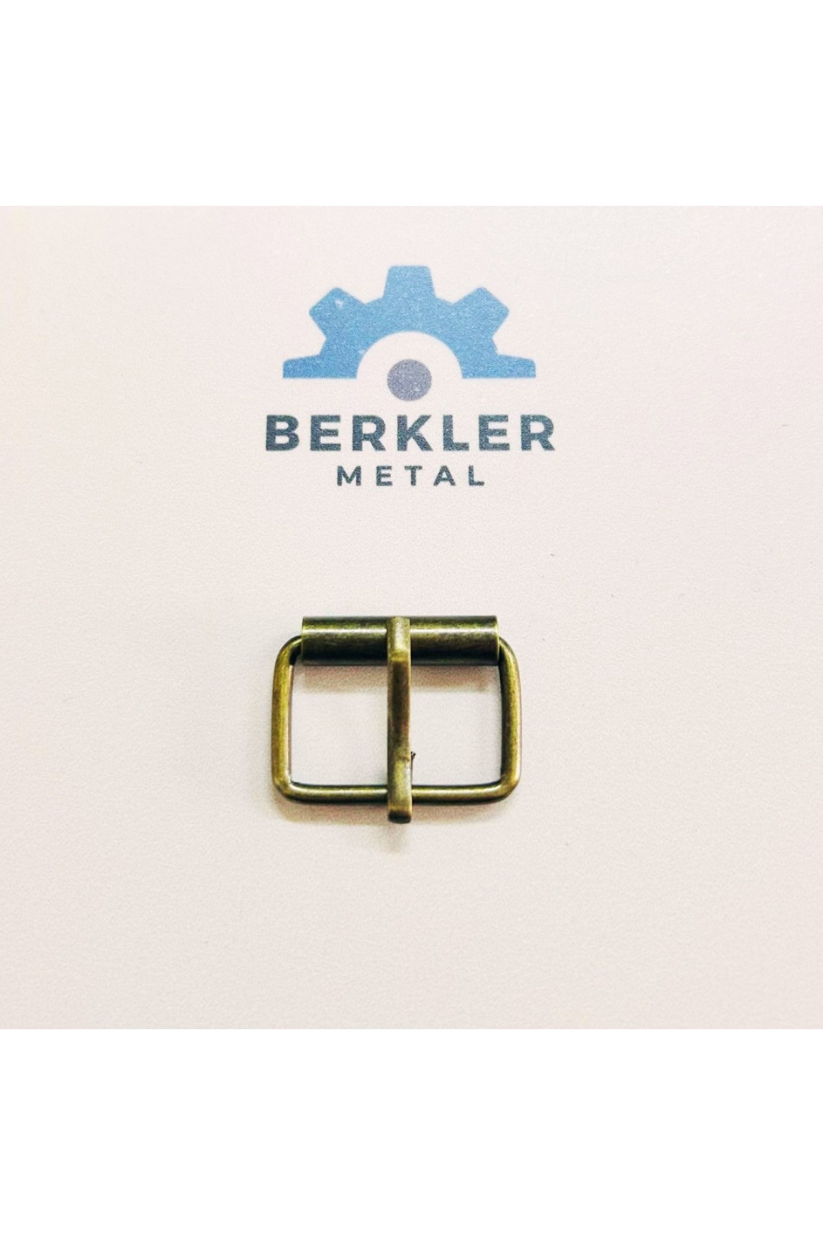 2,5 cm Makaralı Kemer Tokası 2,5 mm Antik Renk - Minimum 100 Adet