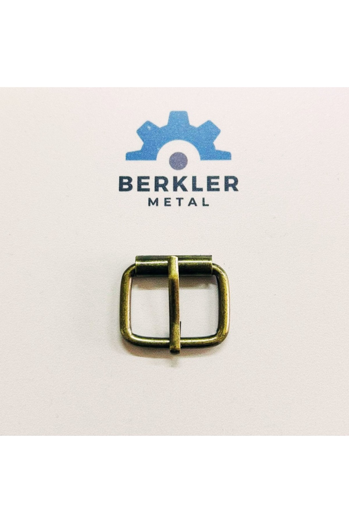 2,5 cm Makaralı Kemer Tokası 3,5 mm (Kalın Gövde) Antik Renk - Minimum 50 Adet
