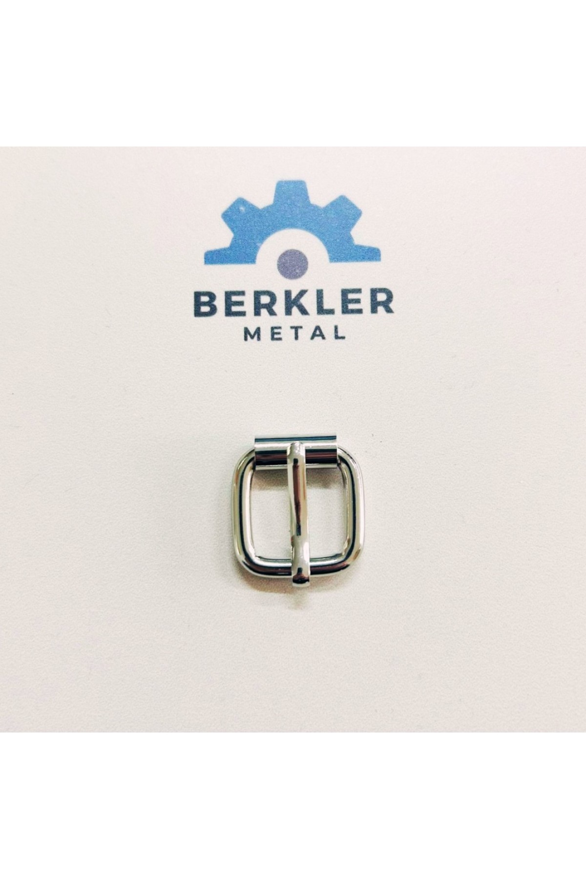 1,5 cm Makaralı Kemer Tokası 4 mm (Ekstra Kalın Gövde) Nikel Renk - Minimum 50 Adet