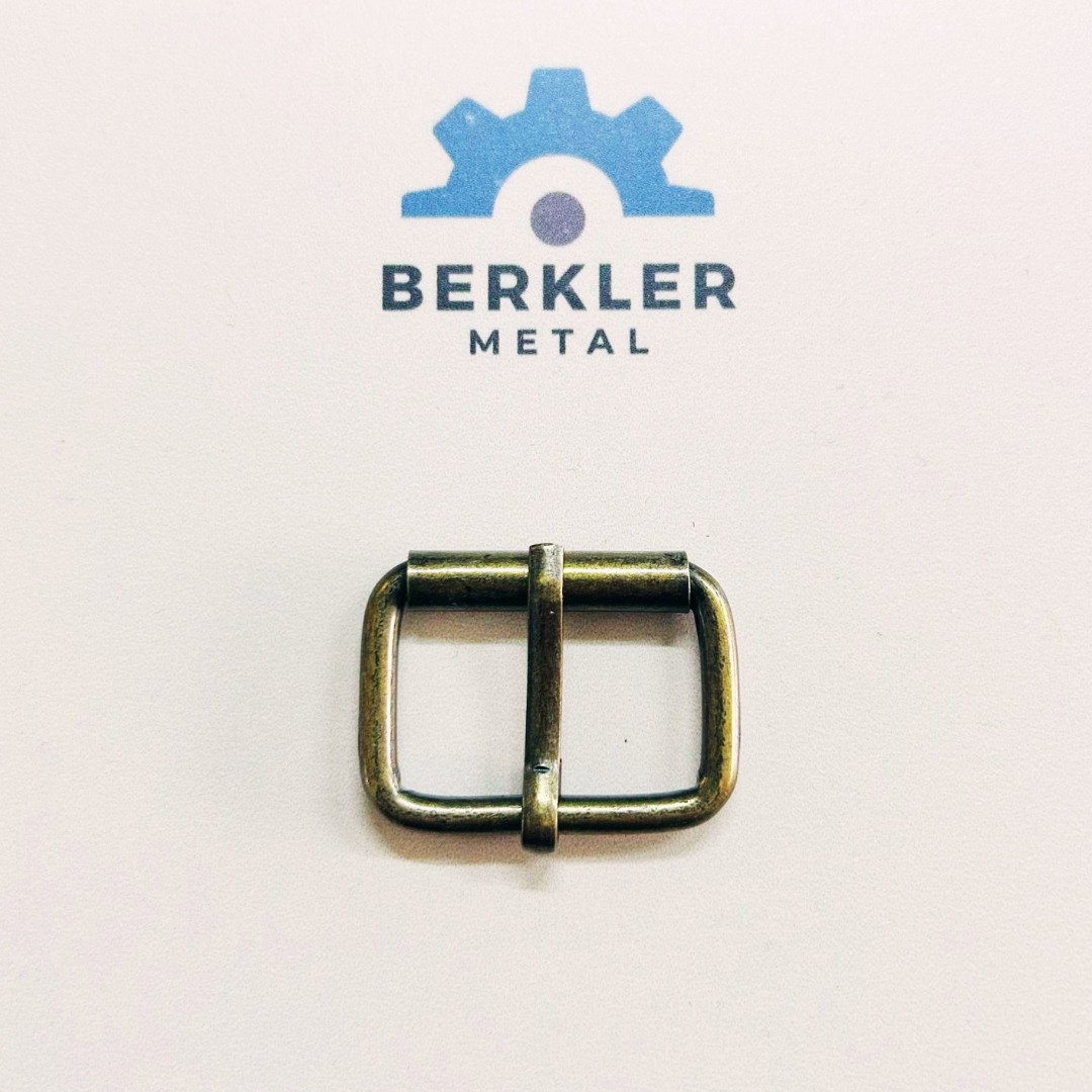 3 cm Makaralı Toka - Antik Renk - 4 mm Tel Kalınlığı (Minimum 50 Adet)