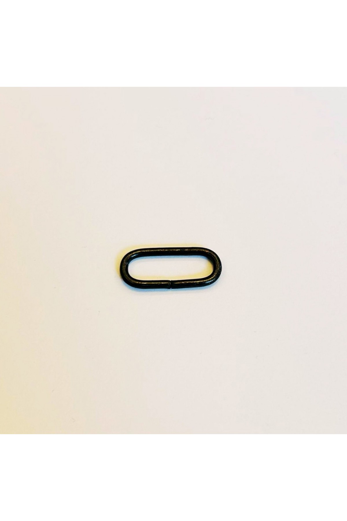 20x6 mm Oval Halka - 2 mm Kalınlık - Siyah Oksit (500 Adet)
