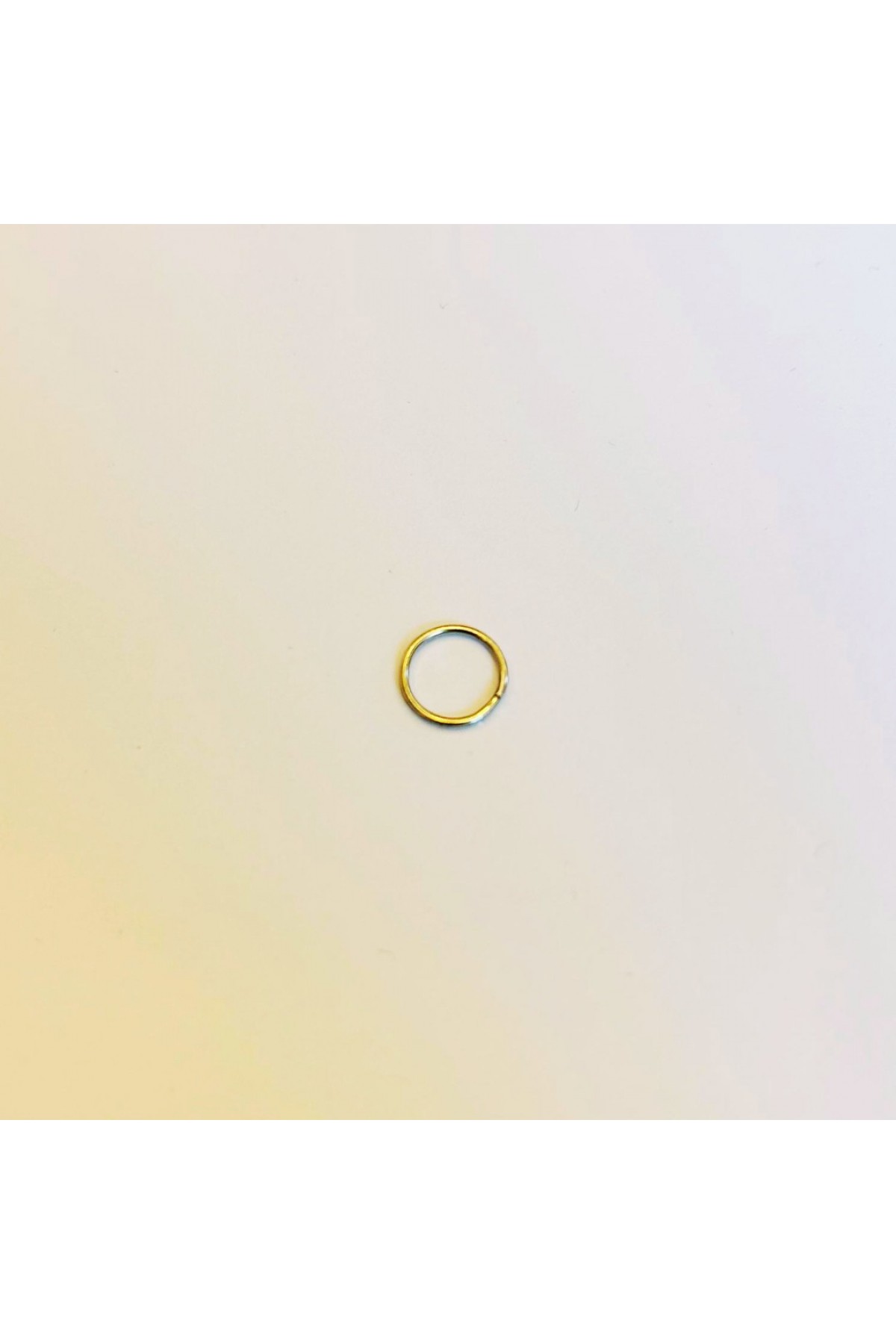 9 mm İç Çap Nikel Takı Halkası 1 mm (Minimum 1000 Adet Alım)