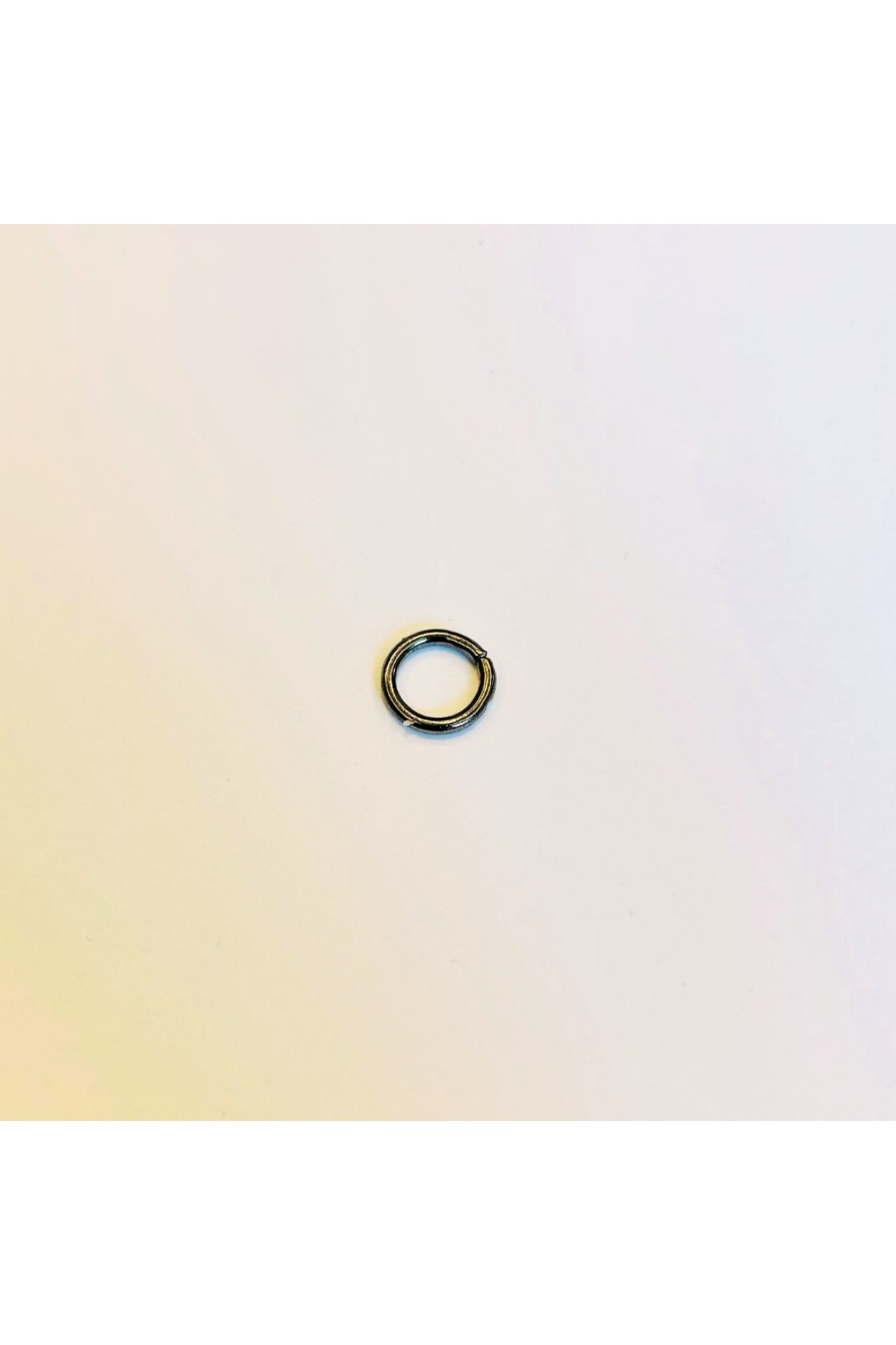 9 mm İç Çap Füme Renk Yuvarlak Halka 2 mm (Minimum 500 Adet Alım)