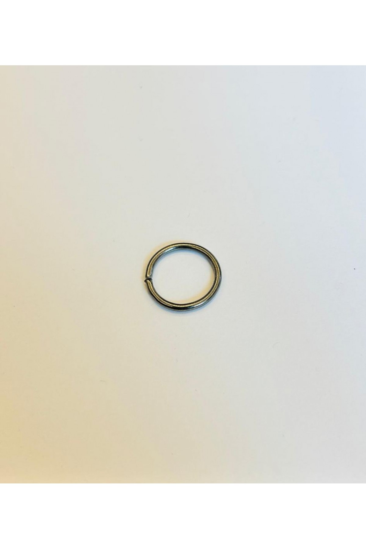 16 mm İç Çap Füme Renk Yuvarlak Halka 2 mm (Minimum 1000 Adet Alım)