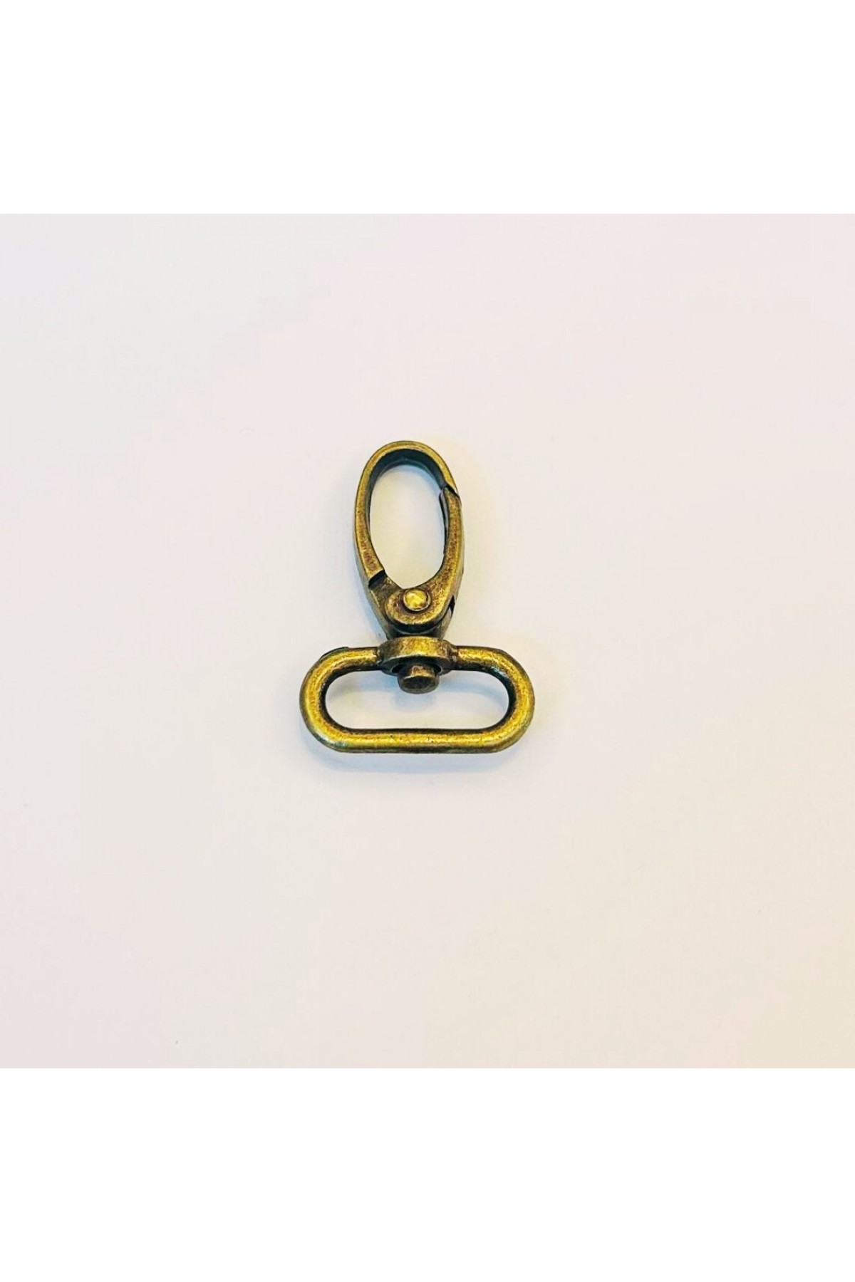 2 CM Orta Akrep Kanca Antik Renk – Metal Anahtarlık ve Çanta Askı Aparatı (Min. 50 Adet)
