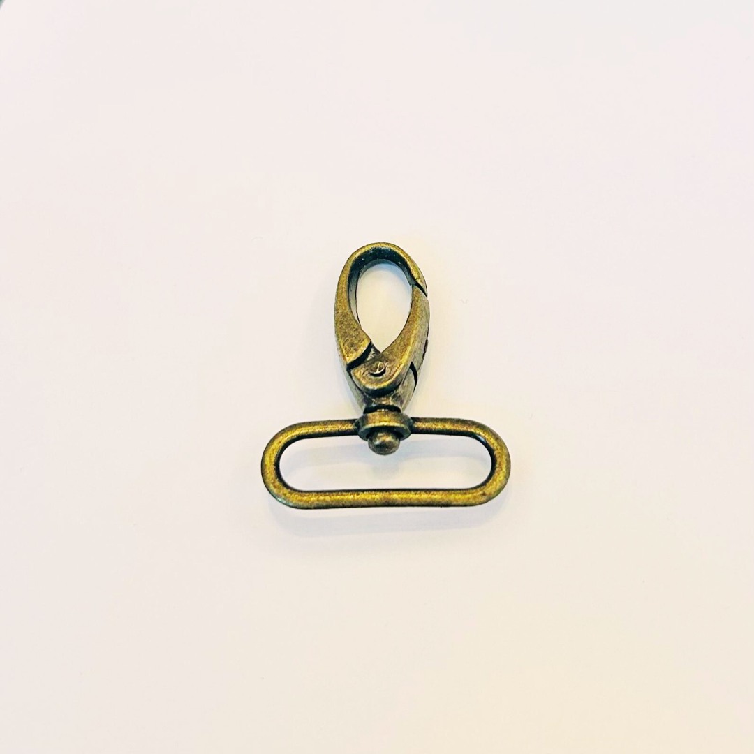 3 CM Büyük Akrep Kanca Antik Renk – Metal Anahtarlık ve Çanta Askı Aparatı (Min. 50 Adet)