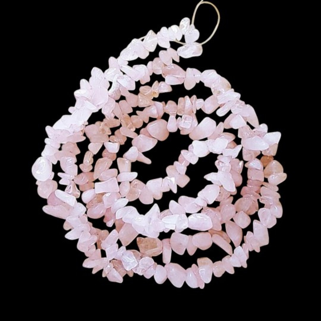 Doğal Pembe Kuvars Kırıktaş Dizi