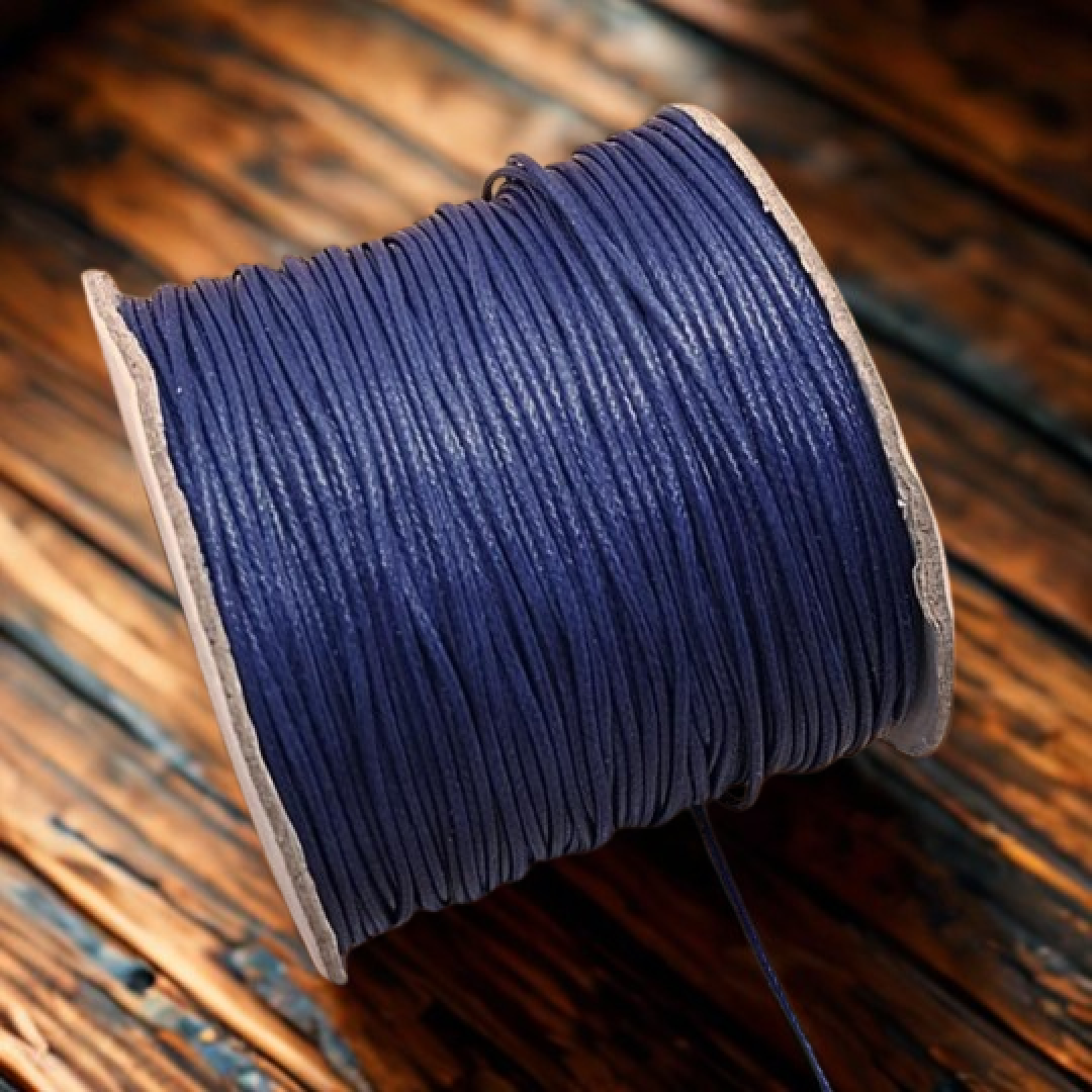 1 mm kore ipi kolye ve bileklik ipi lacivert